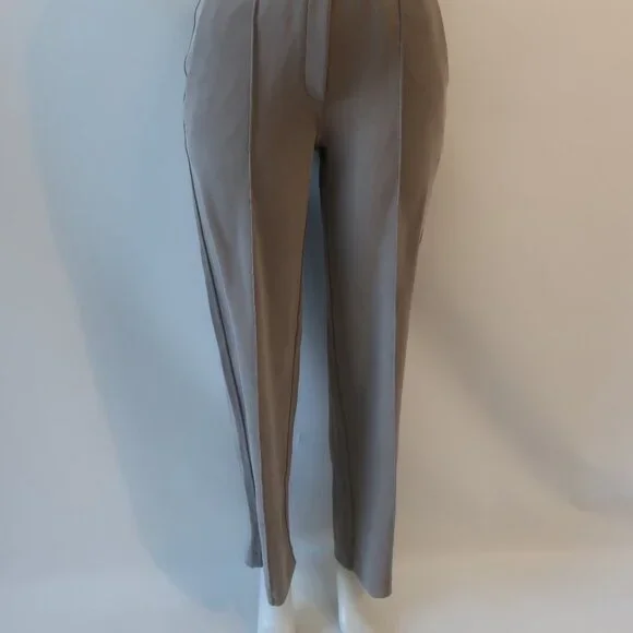 NWT Womens Lululemon Taupe (Item-134) Softstreme Pintuck Mid-Rise Pant XS - Picture 5 of 15